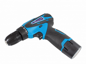 Аккумуляторная дрель-шуруповерт AktiTool CD12G в кейсе (12В, 2 Li-ion аккум. 1500 mAh)