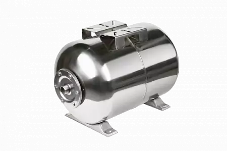Гидроаккумулятор UNIPUMP 80л (нерж.) горизонтальный