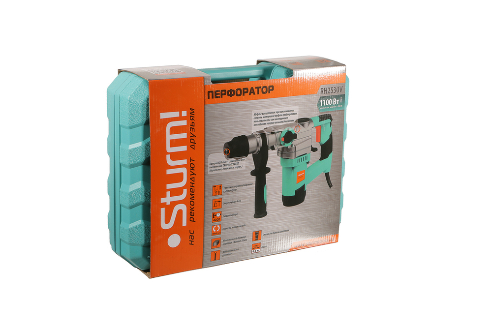 Перфоратор SDS Plus Sturm! RH2530V - 13