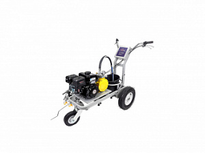 Разметочная машина AktiSpray AvS-7002MDR, комплект на 2 пистолета (7,0 л/мин, 250 бар, бензин)